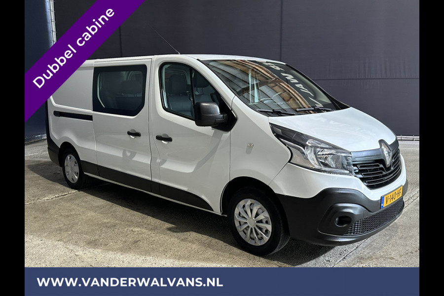 Renault Trafic 1.6 dCi L2H1 Dubbele cabine Euro6 Airco | 6-Zits | Navigatie | Cruisecontrol | Trekhaak Parkeersensoren
