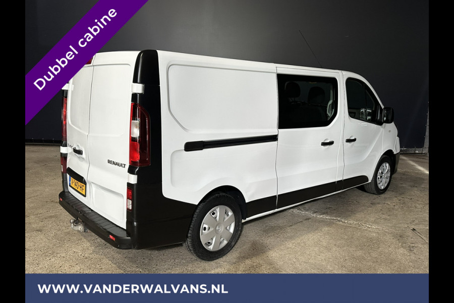 Renault Trafic 1.6 dCi L2H1 Dubbele cabine Euro6 Airco | 6-Zits | Navigatie | Cruisecontrol | Trekhaak Parkeersensoren