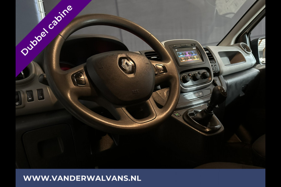 Renault Trafic 1.6 dCi L2H1 Dubbele cabine Euro6 Airco | 6-Zits | Navigatie | Cruisecontrol | Trekhaak Parkeersensoren