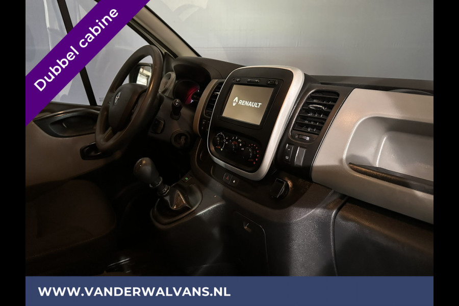 Renault Trafic 1.6 dCi L2H1 Dubbele cabine Euro6 Airco | 6-Zits | Navigatie | Cruisecontrol | Trekhaak Parkeersensoren