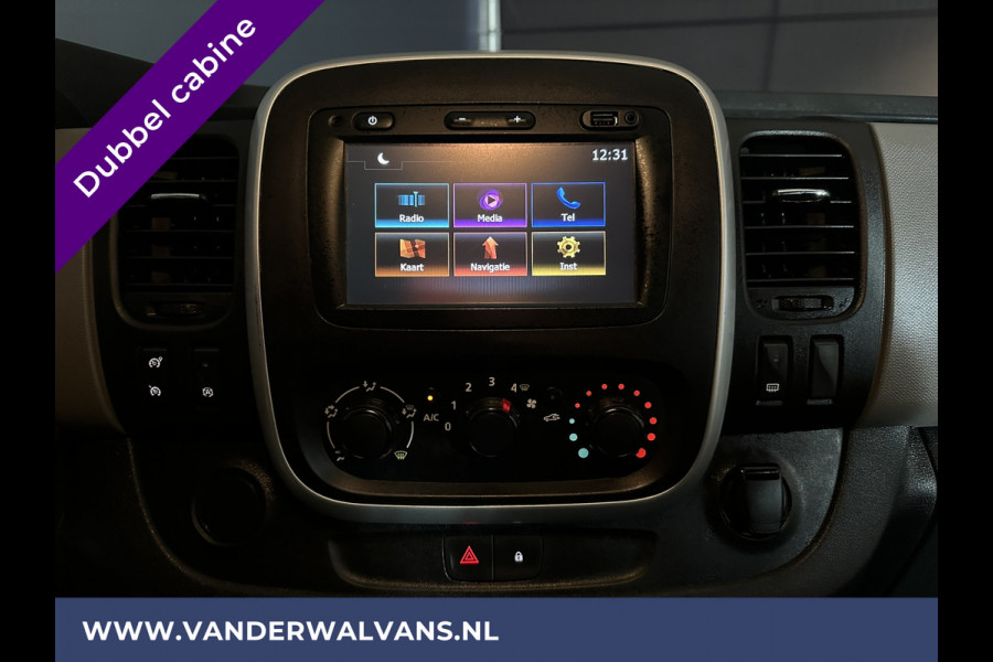 Renault Trafic 1.6 dCi L2H1 Dubbele cabine Euro6 Airco | 6-Zits | Navigatie | Cruisecontrol | Trekhaak Parkeersensoren