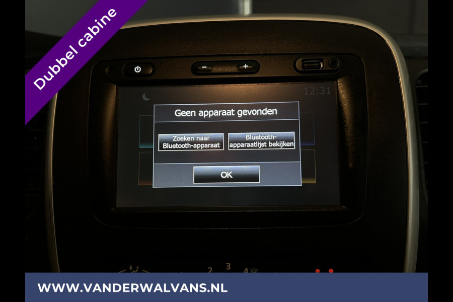 Renault Trafic 1.6 dCi L2H1 Dubbele cabine Euro6 Airco | 6-Zits | Navigatie | Cruisecontrol | Trekhaak Parkeersensoren