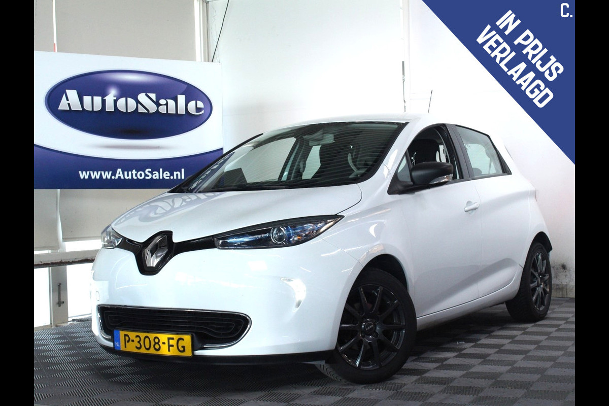 Renault ZOE R90 Life 41 kWh R-Link NAVI BT CLIMA LMV '17 huuraccu Renault ZOE R90 Life 41 kWh R-Link NAVI BT CLIMA LMV '17 huuraccu