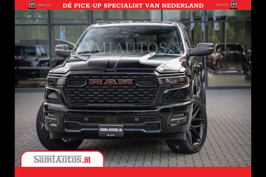 Dodge Ram TradesMan 6 Personen Uitvoering | 420Pk 636Nm | Pick-Up | Comfortabele Dubbele Cabine met Royale 6 Zitplaatsen | BPM vrij | Nu Leverbaar uit Voorraad | Voorraad Nr 2217- 2911