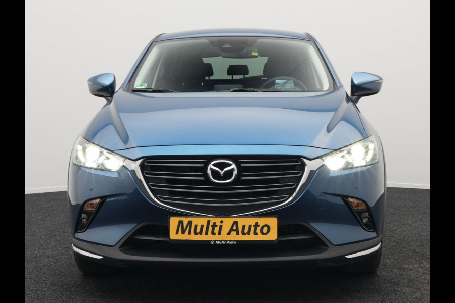 Mazda CX-3 2.0 SkyActiv-G 121 Luxury Automaat | Sportstoelen Verwarmd | Head Up | Carplay | Navigatie | Camera | DAB | L.M. 18" |