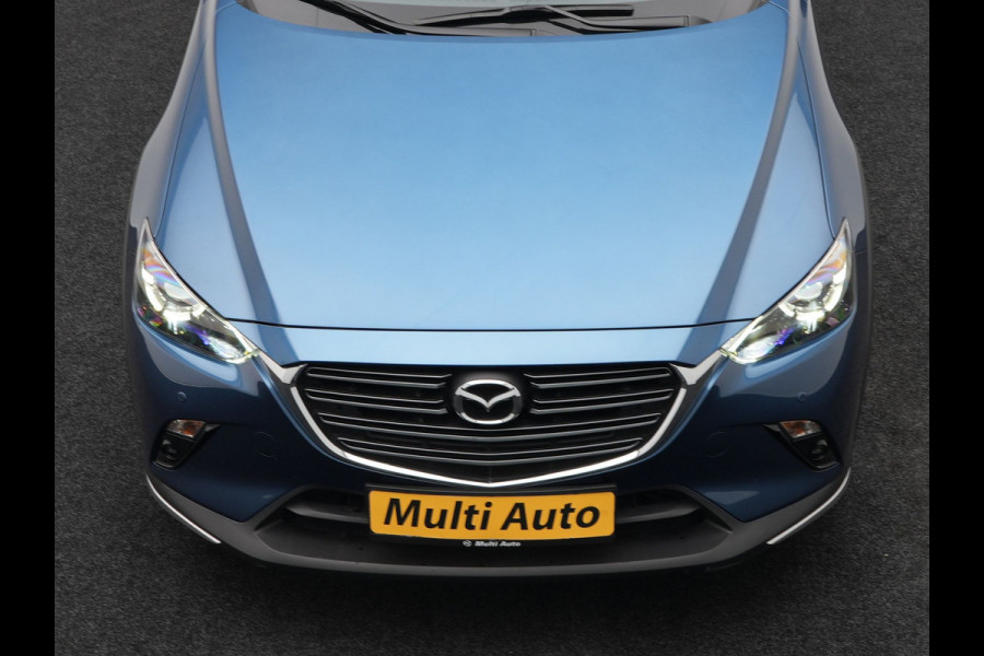 Mazda CX-3 2.0 SkyActiv-G 121 Luxury Automaat | Sportstoelen Verwarmd | Head Up | Carplay | Navigatie | Camera | DAB | L.M. 18" |