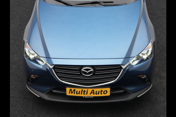 Mazda CX-3 2.0 SkyActiv-G 121 Luxury Automaat | Sportstoelen Verwarmd | Head Up | Carplay | Navigatie | Camera | DAB | L.M. 18" |