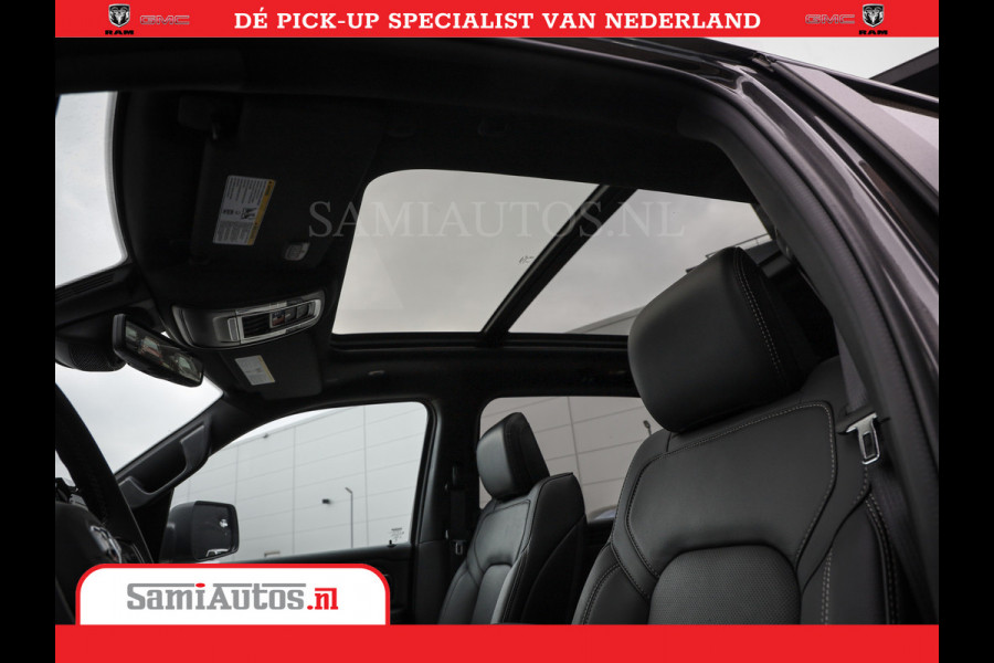 Dodge Ram 1500 Laramie Night 5,7 V8 402PK | Krachtige Hemi | Zeer Rijk Uitgevoerd | Comfortabele Dubbele Cabine met Royale 5 Zitplaatsen | BPM vrij | Nu Leverbaar uit Voorraad | Voorraad Nr 2371 - 2297