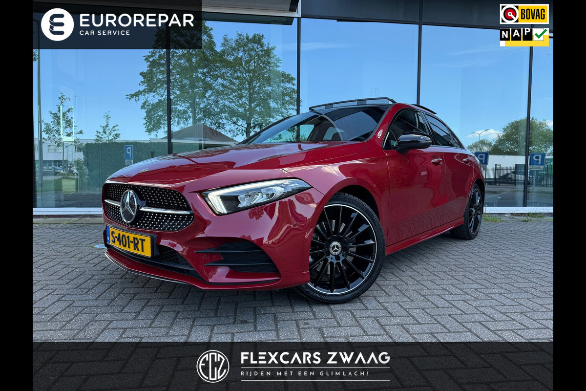 Mercedes-Benz A-Klasse 250 e AMG Line - Automaat - Navi - Schuif/Panodak - Leder - Widescreen Mercedes-Benz A-Klasse 250 e AMG Line - Automaat - Navi - Schuif/Panodak - Leder - Widescreen