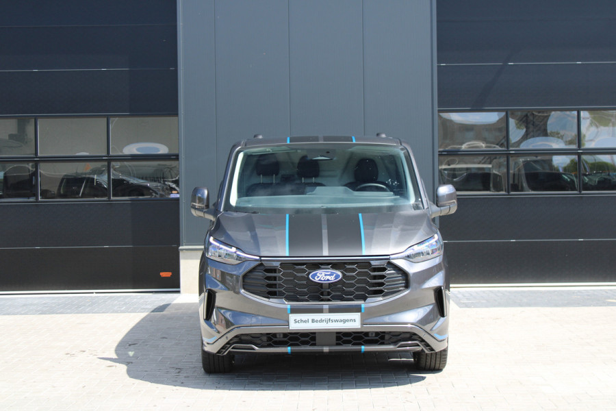 Ford Transit Custom 300 2.0 TDCI L2H1 Sport 170pk - 2x Schuifdeur - 19" LM velgen - ACC - Blind spot - Navi - Camera - Verwarmd stuur - 70l tank - R