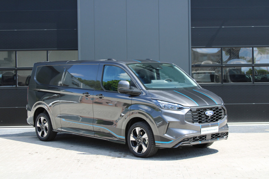 Ford Transit Custom 300 2.0 TDCI L2H1 Sport 170pk - 2x Schuifdeur - 19" LM velgen - ACC - Blind spot - Navi - Camera - Verwarmd stuur - 70l tank - R