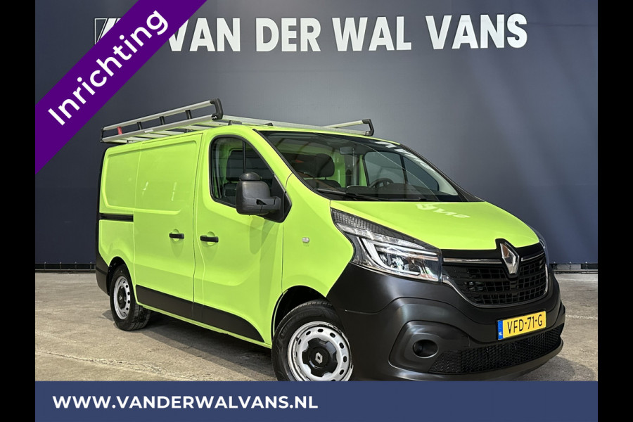 Renault Trafic 1.6 dCi L1H1 inrichting Euro6 Airco | Imperiaal | Trekhaak | Navigatie | Cruisecontrol | LED Parkeersensoren, Bijrijdersbank