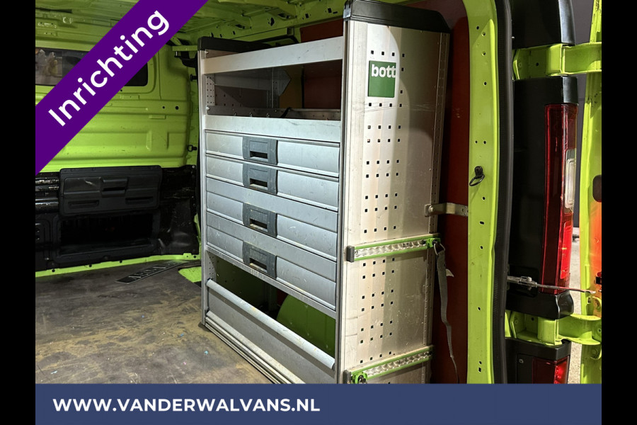 Renault Trafic 1.6 dCi L1H1 inrichting Euro6 Airco | Imperiaal | Trekhaak | Navigatie | Cruisecontrol | LED Parkeersensoren, Bijrijdersbank