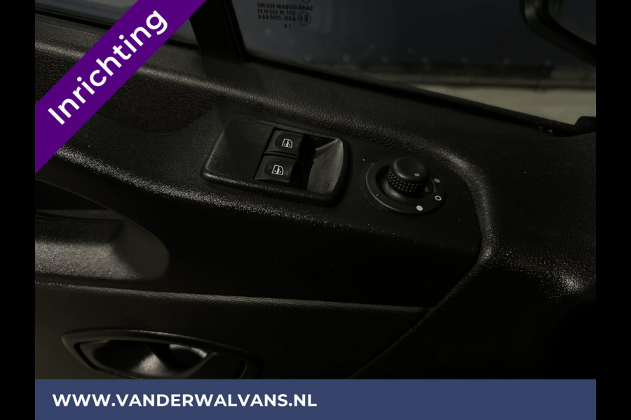 Renault Trafic 1.6 dCi L1H1 inrichting Euro6 Airco | Imperiaal | Trekhaak | Navigatie | Cruisecontrol | LED Parkeersensoren, Bijrijdersbank