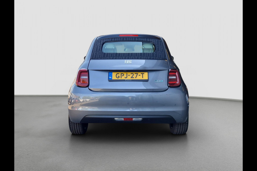 Fiat 500C La Prima 42 kWh | BSD | Clima | Navi | Camera | PDC | Stoelverwarming | Key-Less |