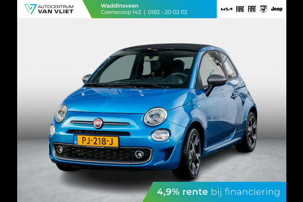 Fiat 500C TwinAir Turbo Sport Fiat 500 TwinAir Turbo Sport | Cabrio | 105pk | Clima | PDC | 16" |  Navi | Priv. glass