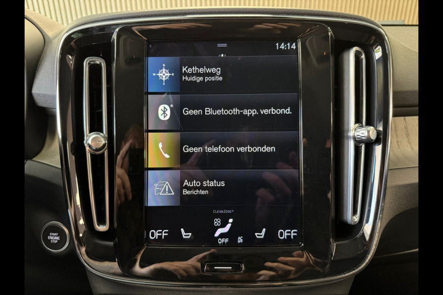 Volvo XC40 1.5 T5 Recharge Business Pro AUT. LEDER NAVIGATIE CAMERA APPLE CARPLAY LANE ASSIST MEMORY STOELVERWARMING AIRCO CRUISE
