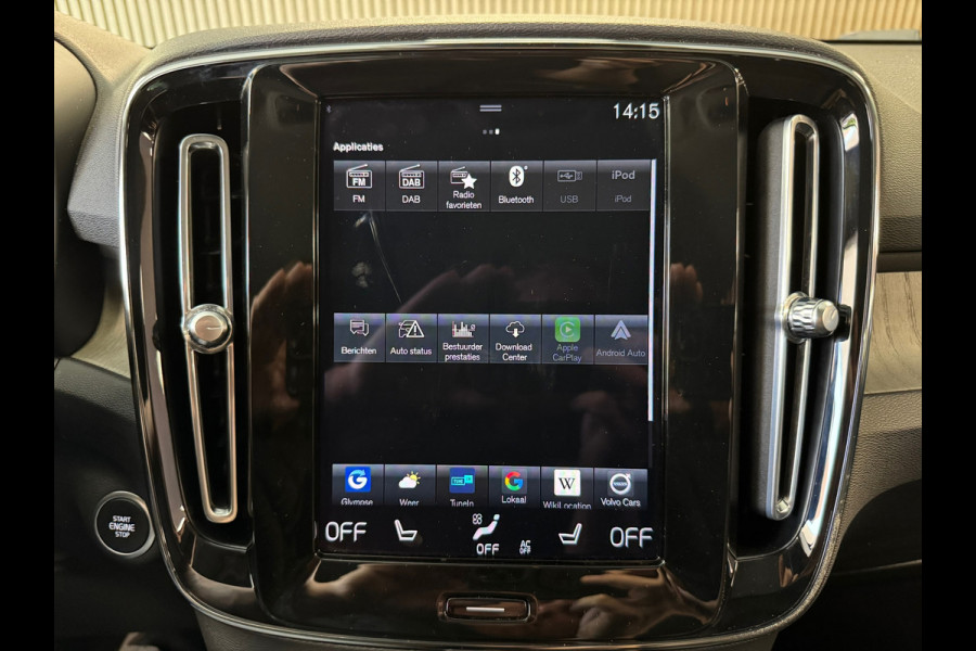 Volvo XC40 1.5 T5 Recharge Business Pro AUT. LEDER NAVIGATIE CAMERA APPLE CARPLAY LANE ASSIST MEMORY STOELVERWARMING AIRCO CRUISE