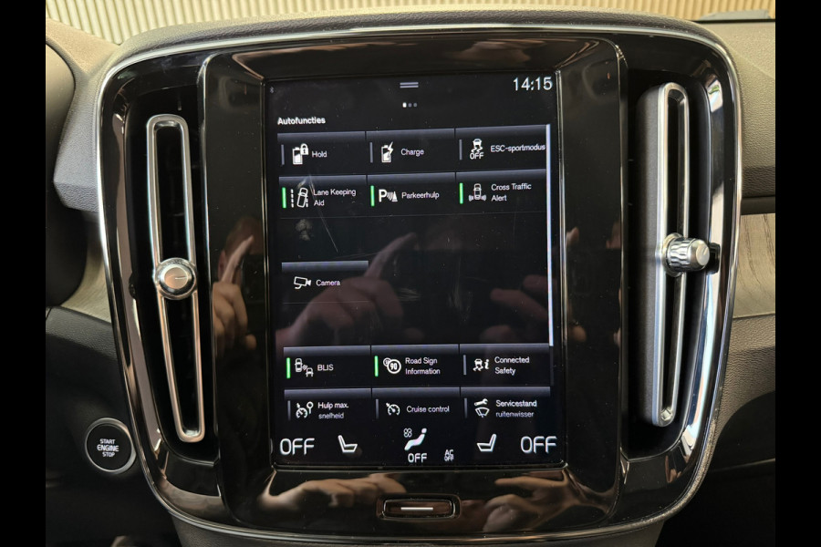 Volvo XC40 1.5 T5 Recharge Business Pro AUT. LEDER NAVIGATIE CAMERA APPLE CARPLAY LANE ASSIST MEMORY STOELVERWARMING AIRCO CRUISE