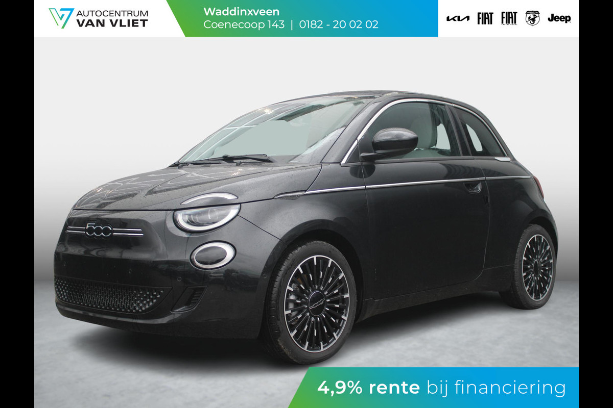Fiat 500E CABRIO La Prima 42 kWh | By Bocelli | Leder | 17" | Navi | Winter Pack Fiat 500E CABRIO La Prima 42 kWh | By Bocelli | Leder | 17" | Navi | Winter Pack