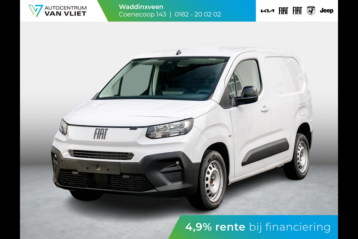 Fiat Doblò 1.5D 130pk S&S L1 1000kg Automaat | Clima | Keyless | Apple Carplay | FL 2,9% Rente Actie ! Fiat Doblò 1.5D 130pk S&S L1 1000kg Automaat | Clima | Keyless | Apple Carplay | FL 2,9% Rente Actie !