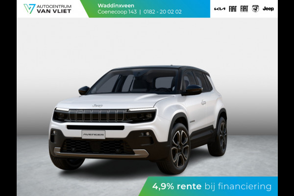 Jeep Avenger 1.2 e-Hybrid Summit | Winter Pack | Schuif/Kanteldak | Infotainment&Convience Pack | Bicolore