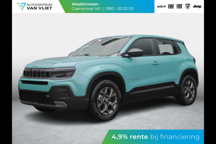Jeep Avenger Longitude Business Pack 54 kWh | Winter Pack | uit voorraad leverbaar |