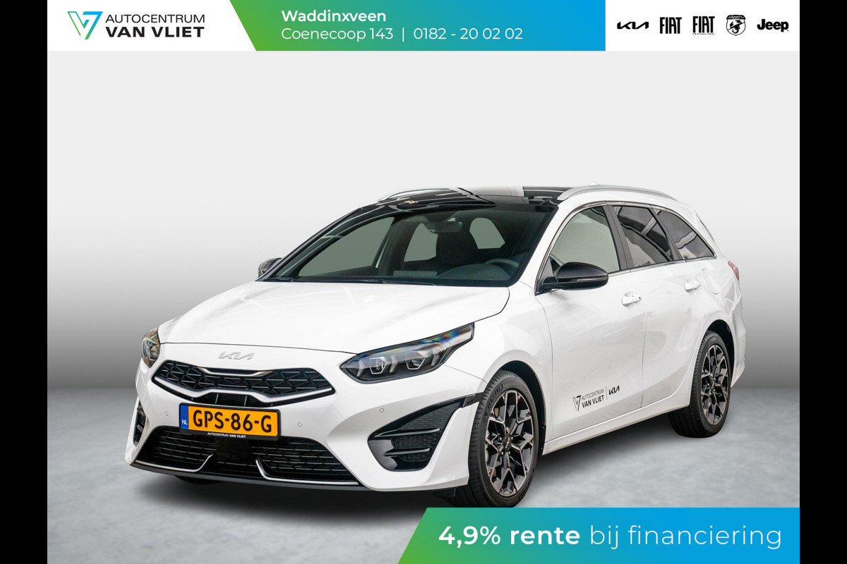 Kia Ceed Sportswagon 1.5 T-GDi GT-Line Navigatie l Stoel stuurwielverwarming l schuif kanteldak l el. kofferklep l GT-line Kia Ceed Sportswagon 1.5 T-GDi GT-Line Navigatie l Stoel stuurwielverwarming l schuif kanteldak l el. kofferklep l GT-line