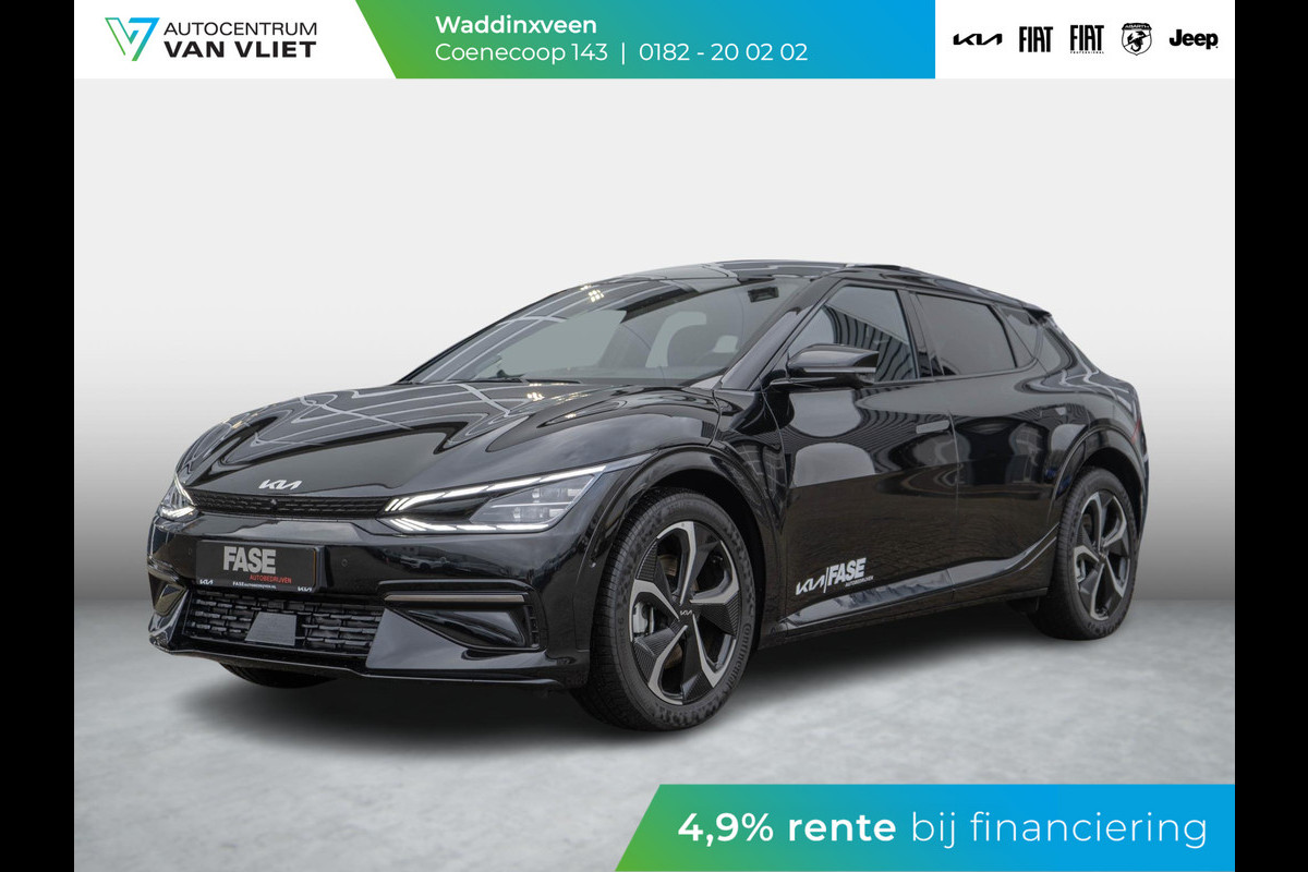 Kia Ev6 GT-Line AWD 77.4 kWh | Stoel Verwarming&Koeling l Schuif/kantel dak l 325 PK Kia Ev6 GT-Line AWD 77.4 kWh | Stoel Verwarming&Koeling l Schuif/kantel dak l 325 PK