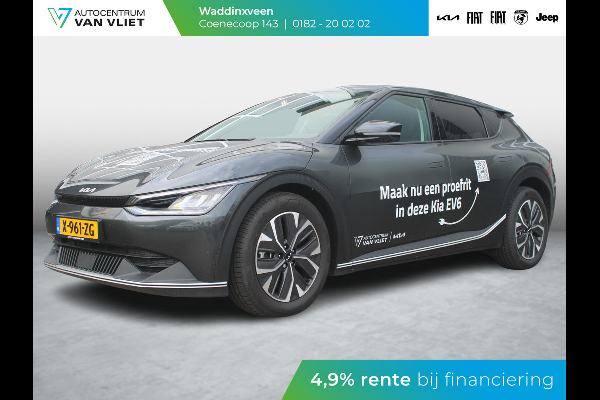 Kia Ev6 Light Edition 58 kWh | LED | Clima | Adapt. Cruise | Carplay | Navi | Camera Kia Ev6 Light Edition 58 kWh | LED | Clima | Adapt. Cruise | Carplay | Navi | Camera