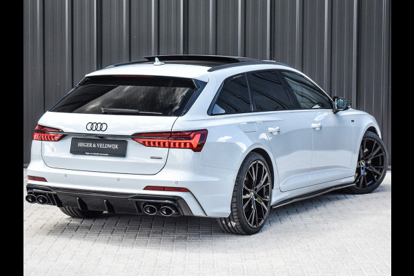 Audi A6 Avant 55 TFSI e quattro S edition Competition PANORAMADAK | ADAPTIEVE CRUISE CONTROL | 5 JR GARANTIE | HEAD UP | 360 CAMERA | B&