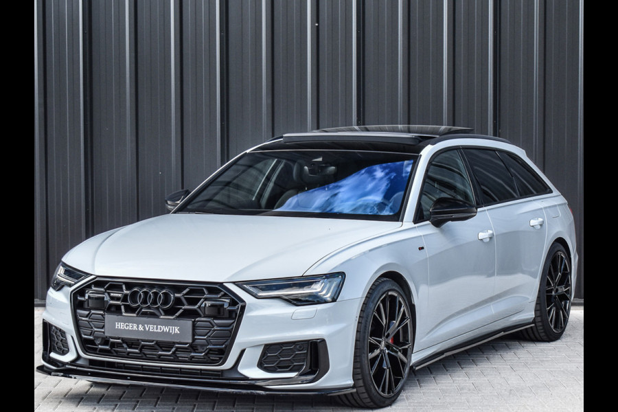 Audi A6 Avant 55 TFSI e quattro S edition Competition PANORAMADAK | ADAPTIEVE CRUISE CONTROL | 5 JR GARANTIE | HEAD UP | 360 CAMERA | B&