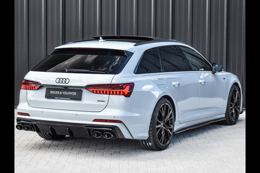 Audi A6 Avant 55 TFSI e quattro S edition Competition PANORAMADAK | ADAPTIEVE CRUISE CONTROL | 5 JR GARANTIE | HEAD UP | 360 CAMERA | B&