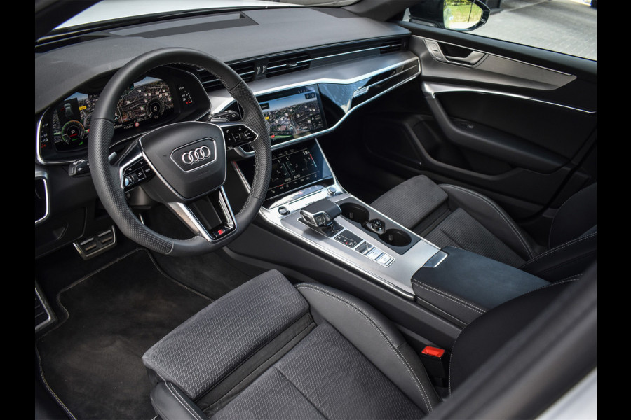 Audi A6 Avant 55 TFSI e quattro S edition Competition PANORAMADAK | ADAPTIEVE CRUISE CONTROL | 5 JR GARANTIE | HEAD UP | 360 CAMERA | B&