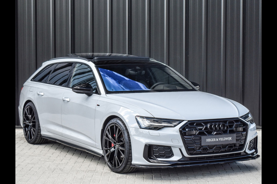 Audi A6 Avant 55 TFSI e quattro S edition Competition PANORAMADAK | ADAPTIEVE CRUISE CONTROL | 5 JR GARANTIE | HEAD UP | 360 CAMERA | B&