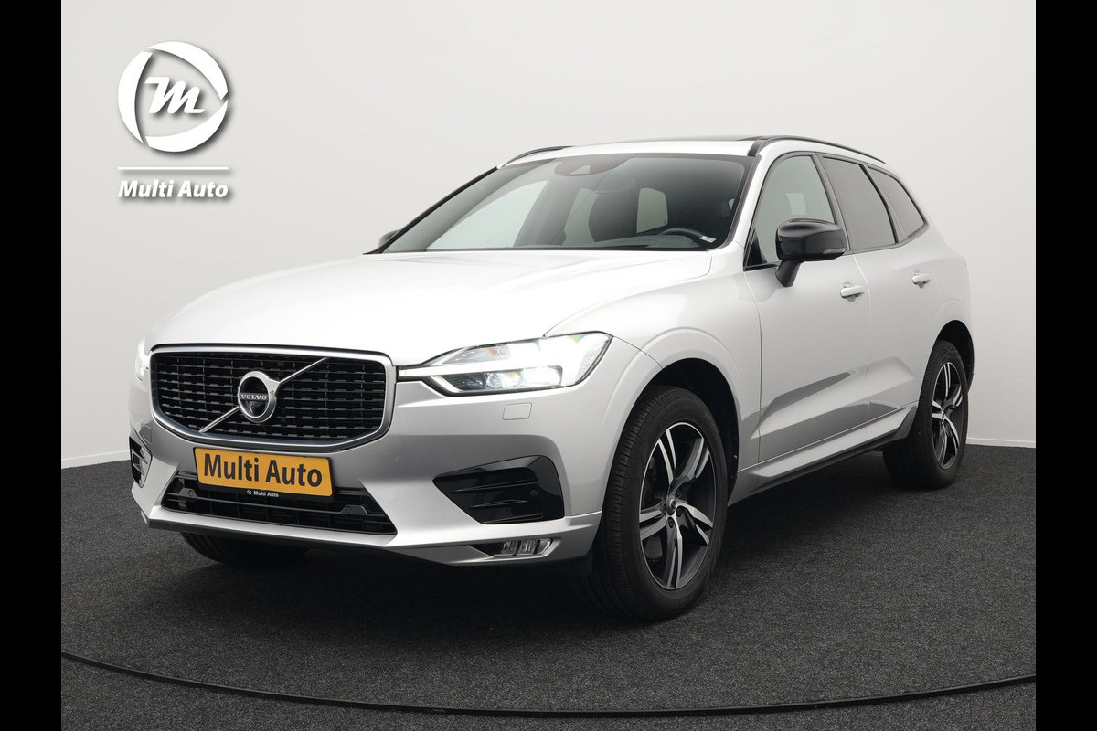 Volvo XC60 T6 R-Design AWD | Panodak | Trekhaak af Fabriek | Adaptive Cruise |Sportstoelen Memory | L.M. 19" | Harman/Kardon | 360 Camera | Carplay | DAB | Stoel & Stuurverwarming |