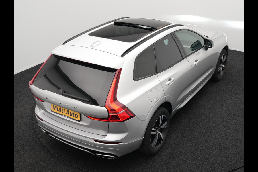 Volvo XC60 T6 R-Design AWD | Panodak | Trekhaak af Fabriek | Adaptive Cruise |Sportstoelen Memory | L.M. 19" | Harman/Kardon | 360 Camera | Carplay | DAB | Stoel & Stuurverwarming |