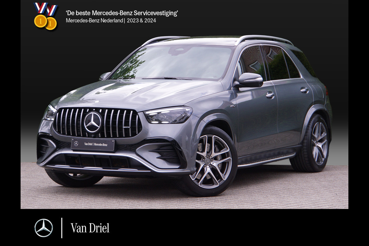 Mercedes-Benz GLE AMG 53 HYBRID 4MATIC+ | Burmester Luchtvering Pano Trekhaak Distronic Keyless Multibeam Mercedes-Benz GLE AMG 53 HYBRID 4MATIC+ | Burmester Luchtvering Pano Trekhaak Distronic Keyless Multibeam
