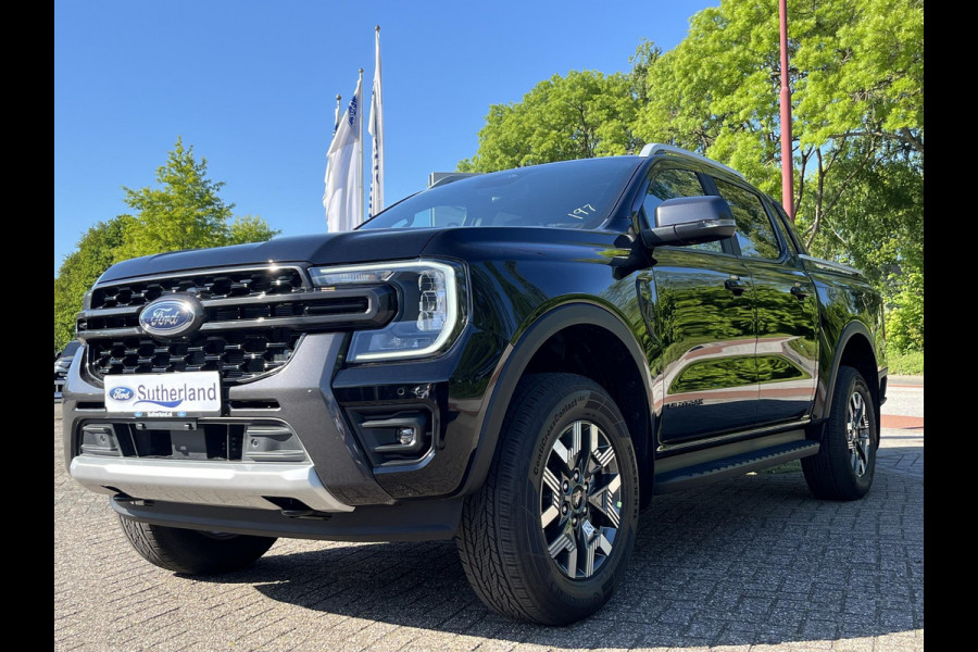 Ford Ranger 2.3 PHEV Wildtrak Double Cab 281pk | 5 persoons! | Technology Pack Plus Trailer | Cargo Area Pack | Power Rollertop | Prijs excl. BTW incl. BPM | laadkabel mode 3 16A