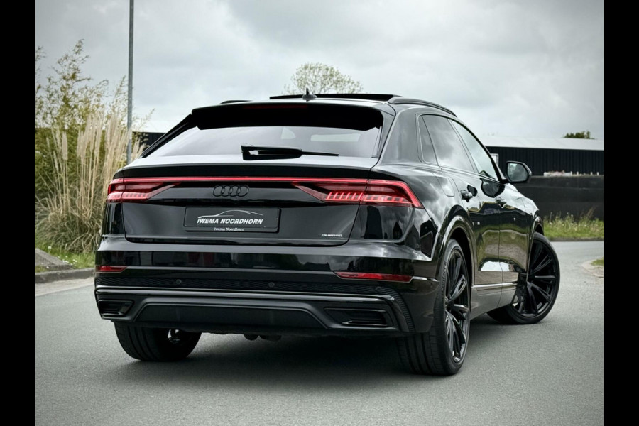 Audi Q8 55 TFSI e quattro S-Line Panoramadak|B&O|Keyless|Head-Up|Camera 360°|Matrix