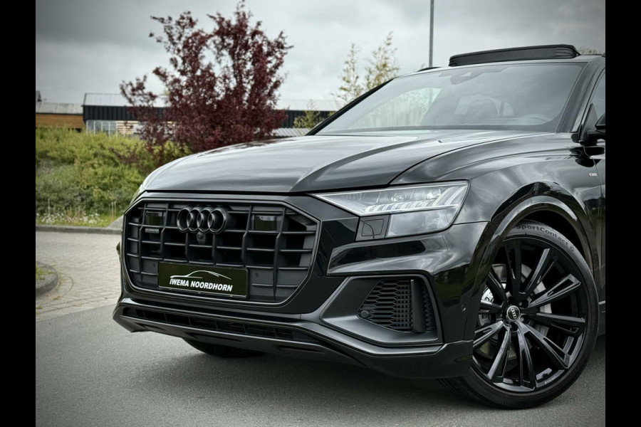 Audi Q8 55 TFSI e quattro S-Line Panoramadak|B&O|Keyless|Head-Up|Camera 360°|Matrix