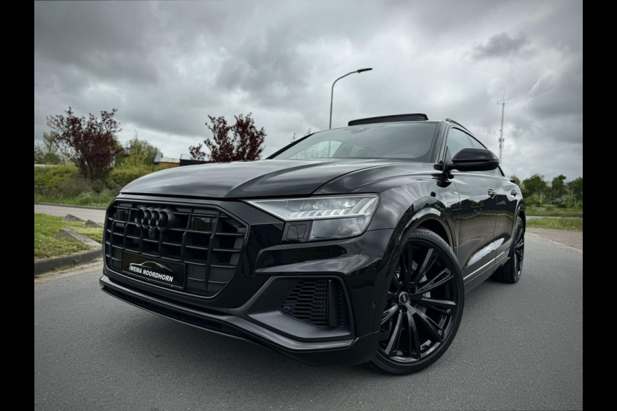 Audi Q8 55 TFSI e quattro S-Line Panoramadak|B&O|Keyless|Head-Up|Camera 360°|Matrix