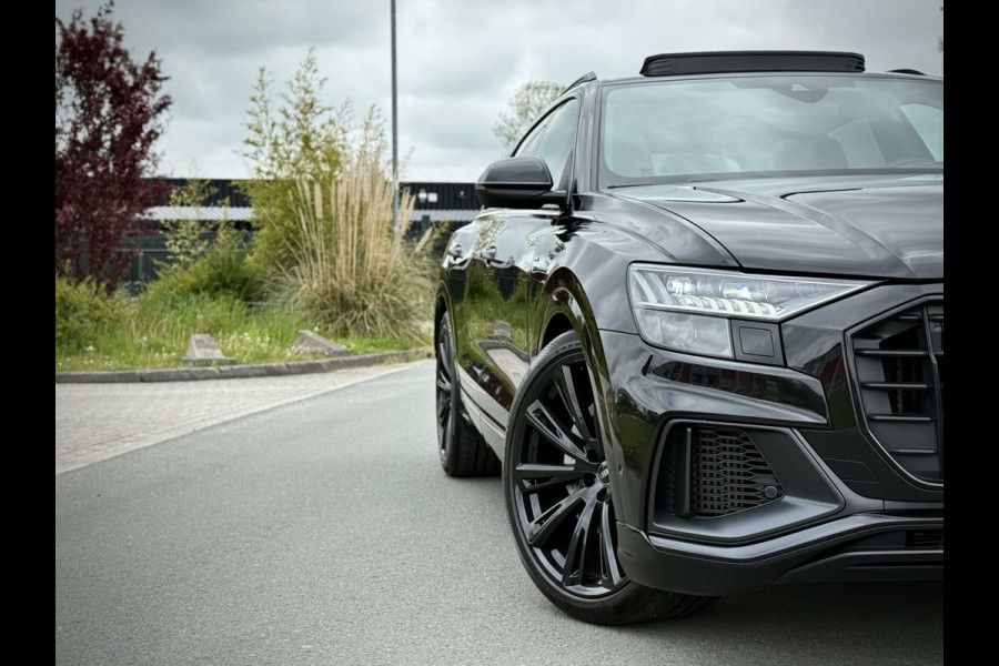 Audi Q8 55 TFSI e quattro S-Line Panoramadak|B&O|Keyless|Head-Up|Camera 360°|Matrix