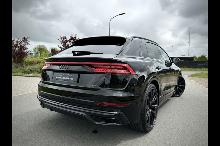 Audi Q8 55 TFSI e quattro S-Line Panoramadak|B&O|Keyless|Head-Up|Camera 360°|Matrix
