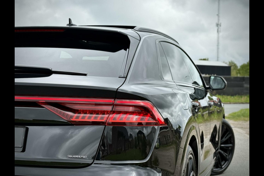 Audi Q8 55 TFSI e quattro S-Line Panoramadak|B&O|Keyless|Head-Up|Camera 360°|Matrix