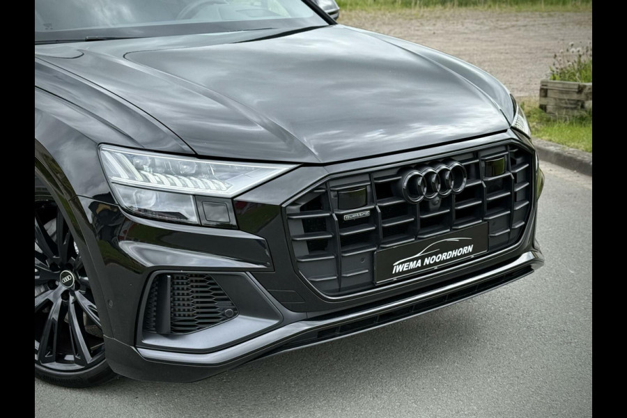 Audi Q8 55 TFSI e quattro S-Line Panoramadak|B&O|Keyless|Head-Up|Camera 360°|Matrix