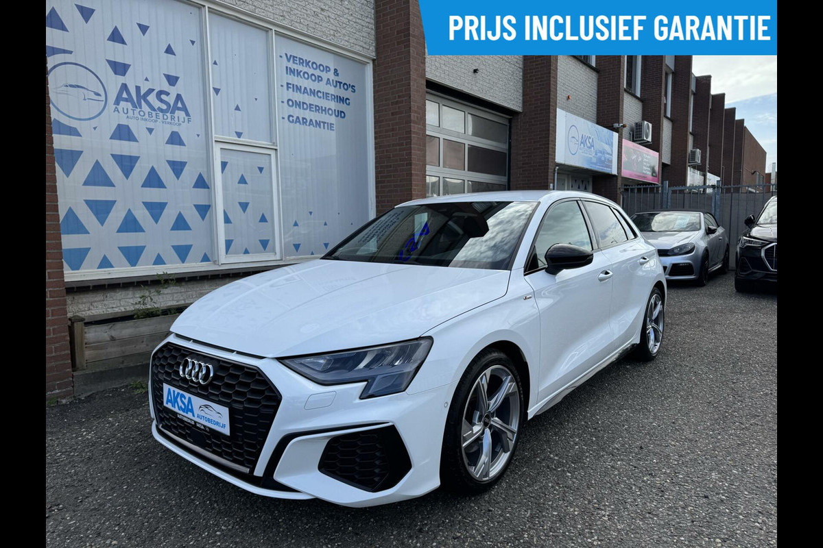 Audi A3 Sportback 35 TFSI 3 x S-Line Camera S-Tronic CarPlay 18inch Navi Garantie Stlvw Audi A3 Sportback 35 TFSI 3 x S-Line Camera S-Tronic CarPlay 18inch Navi Garantie Stlvw