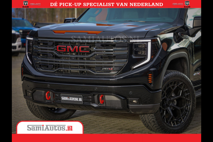 GMC Sierra AT4 6.2 V8 | Prijs Compleet met Garantie en Lpg en Rijklaarmaak kosten | Dubbele Cabine met Royale 5 Zitplaatsen | BPM vrij | Nu Leverbaar uit Voorraad | Voorraad Nr 2240 -  8364 |