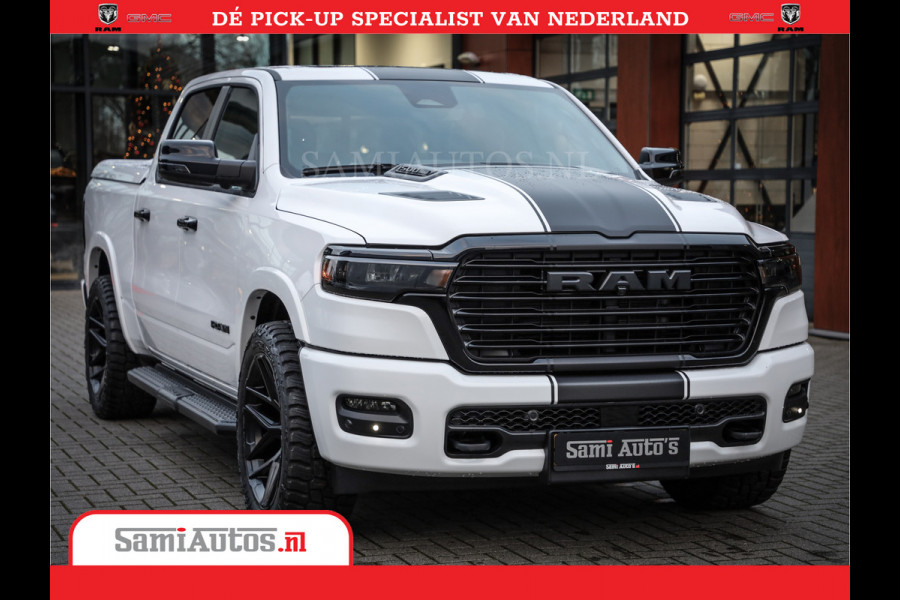 Dodge Ram Laramie Night | Face Lift | 420Pk 636 Nn | Extra Groot Scherm + Passagiers Scherm | Comfortabele Dubbele Cabine met Royale 5 Zitplaatsen | Nu Leverbaar uit Voorraad | Voorraad Nr 2223 - 5047