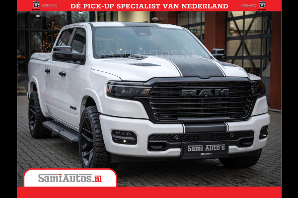 Dodge Ram Laramie Night | Face Lift | 420Pk 636 Nn | Extra Groot Scherm + Passagiers Scherm | Comfortabele Dubbele Cabine met Royale 5 Zitplaatsen | Nu Leverbaar uit Voorraad | Voorraad Nr 2223 - 5047